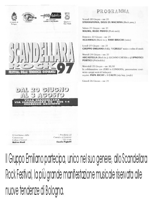 [Scandellara rock festival (Bologna)]